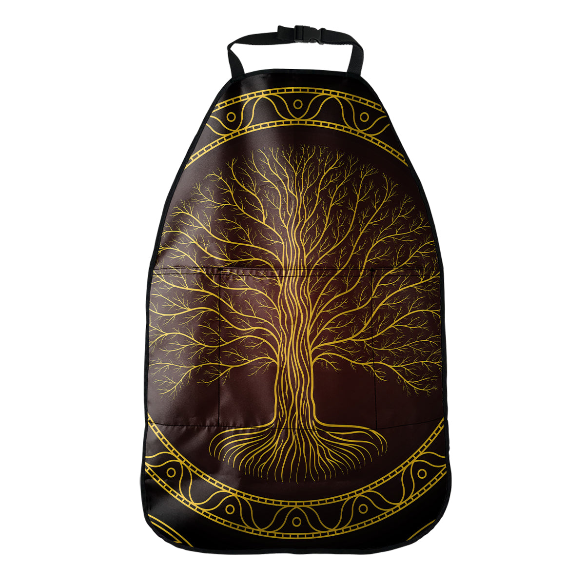 Druidic Yggdrasil Tree Print Car Seat Organizers