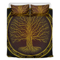 Druidic Yggdrasil Tree Print Duvet Cover Bedding Set