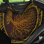 Druidic Yggdrasil Tree Print Pet Car Back Seat Cover