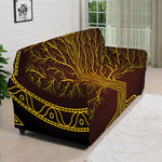 Druidic Yggdrasil Tree Print Sofa Cover