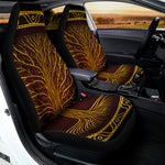 Druidic Yggdrasil Tree Print Universal Fit Car Seat Covers