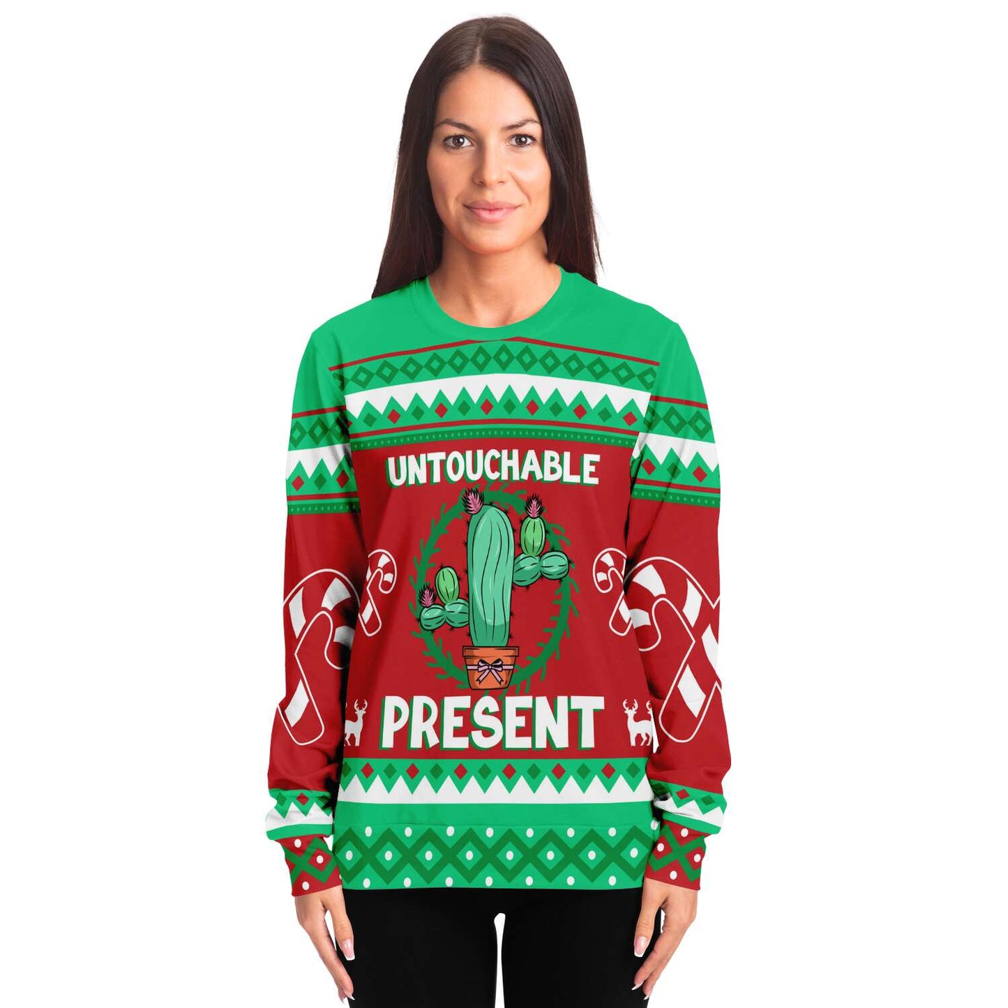Untouchable Present Ugly Christmas Sweater