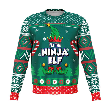 I'm The Ninja Elf Ugly Christmas Sweater