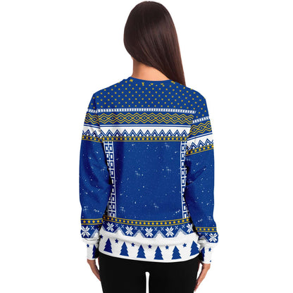 North Pole Snow Globe Ugly Christmas Sweater