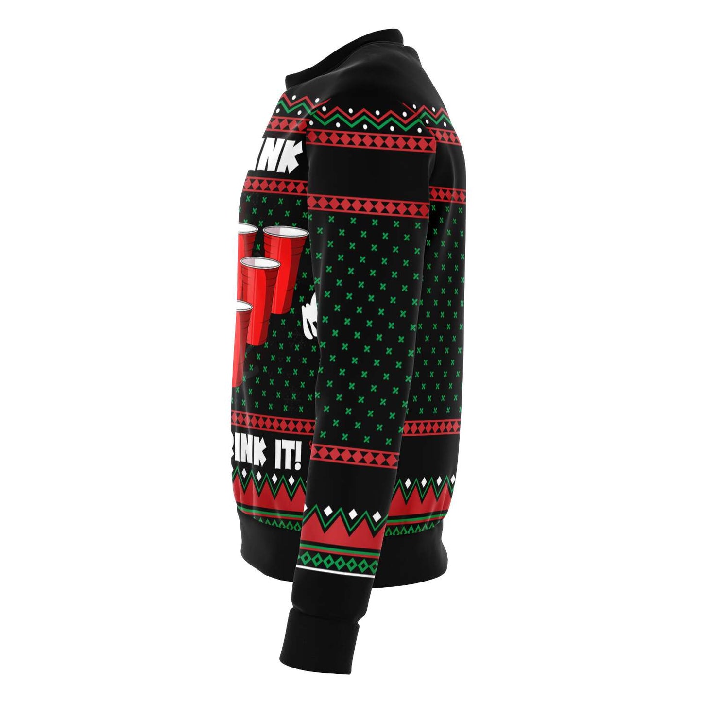 You Sink It You Drink It Ugly Christmas Sweater
