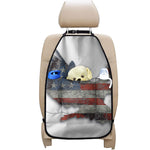 Eagle American Flag Print Car Seat Organizers