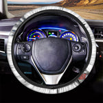 Eagle American Flag Print Car Steering Wheel Cover