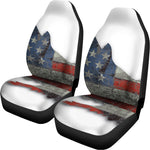 Eagle American Flag Print Universal Fit Car Seat Covers