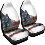 Eagle American Flag Print Universal Fit Car Seat Covers