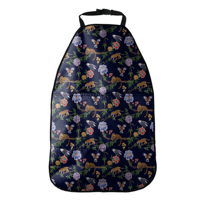Eagle And Jaguar Pattern Print Car Seat Organizers