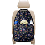 Eagle And Jaguar Pattern Print Car Seat Organizers
