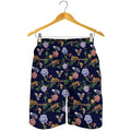 Eagle And Jaguar Pattern Print Men's Shorts