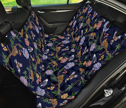 Eagle And Jaguar Pattern Print Pet Car Back Seat Cover