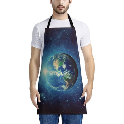 Earth And Space Print Apron