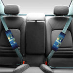 Earth And Space Print Car Seat Belt Covers