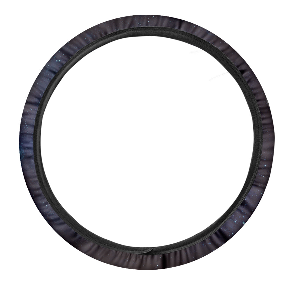 Earth And Space Print Car Steering Wheel Cover
