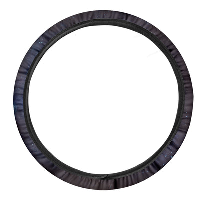 Earth And Space Print Car Steering Wheel Cover