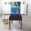 Earth And Space Print Dining Chair Slipcover
