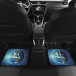 Earth And Space Print Front and Back Car Floor Mats