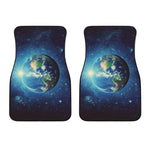 Earth And Space Print Front Car Floor Mats