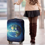 Earth And Space Print Luggage Cover