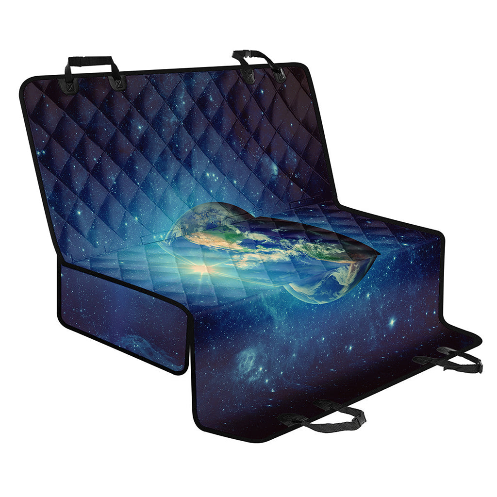 Earth And Space Print Pet Car Back Seat Cover