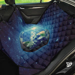 Earth And Space Print Pet Car Back Seat Cover