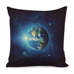 Earth And Space Print Pillow Cover