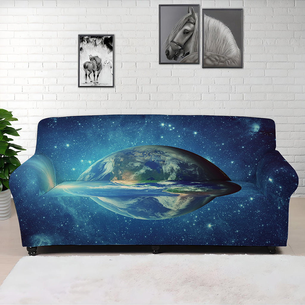 Earth And Space Print Sofa Cover