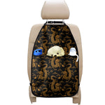 Eastern Dragon Pattern Print Car Seat Organizers