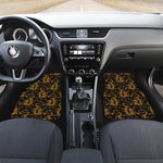 Eastern Dragon Pattern Print Front and Back Car Floor Mats
