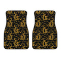 Eastern Dragon Pattern Print Front Car Floor Mats