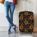 Eastern Dragon Pattern Print Luggage Cover