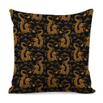 Eastern Dragon Pattern Print Pillow Cover