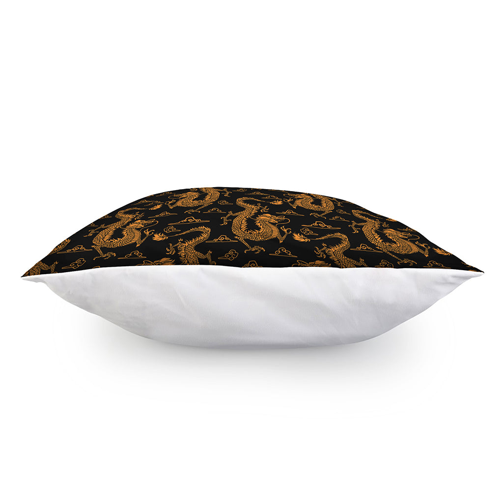 Eastern Dragon Pattern Print Pillow Cover