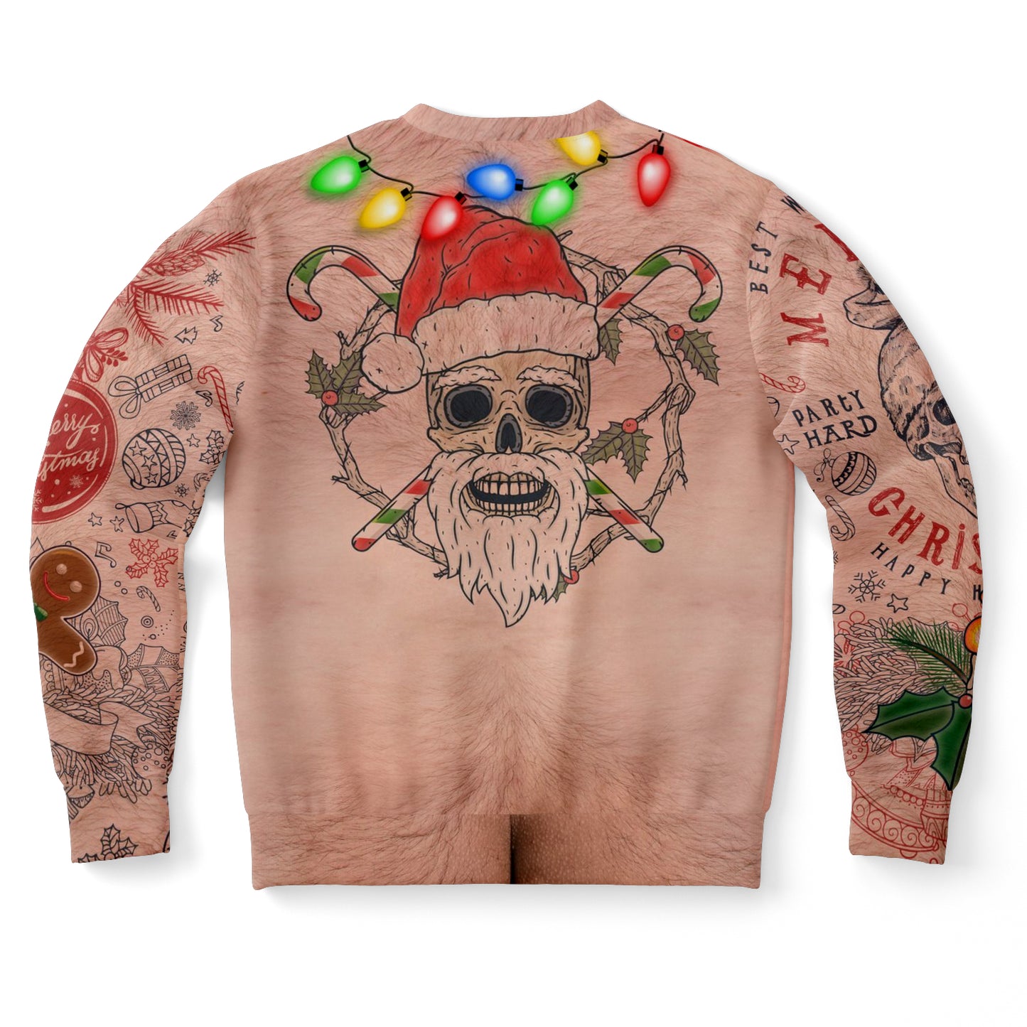 Topless Xmas Life Ugly Christmas Sweater