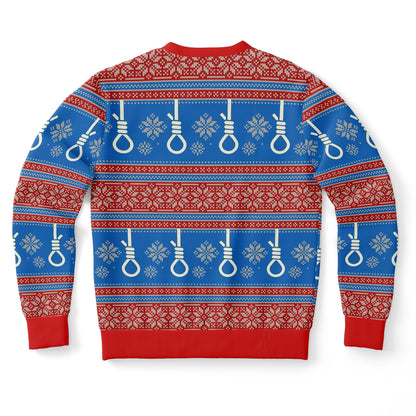 Epstein Didn't Kill Himself Trump Ugly Christmas Sweater