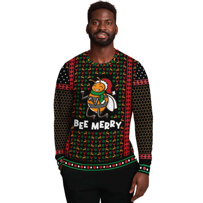 Bee Merry Ugly Christmas Sweater