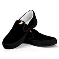 Eclipse Phases Print Black Slip On Sneakers