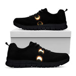 Eclipse Phases Print Black Sneakers