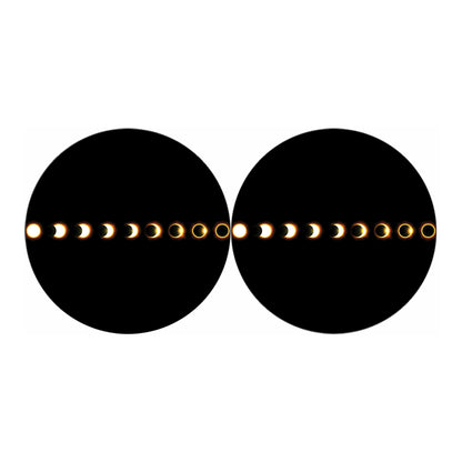 Eclipse Phases Print Car Coasters