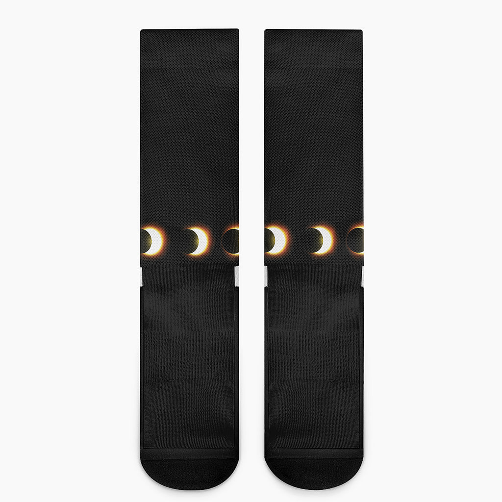 Eclipse Phases Print Crew Socks