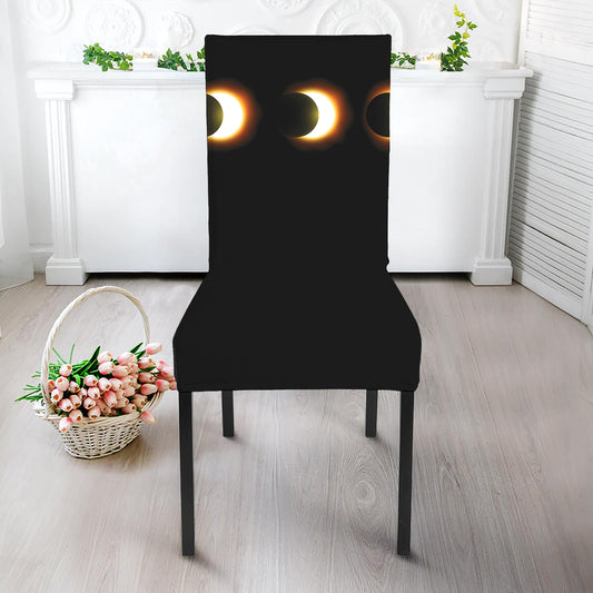 Eclipse Phases Print Dining Chair Slipcover