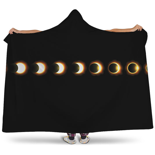 Eclipse Phases Print Hooded Blanket