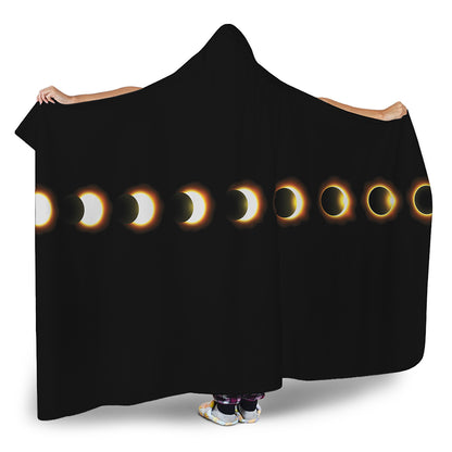 Eclipse Phases Print Hooded Blanket