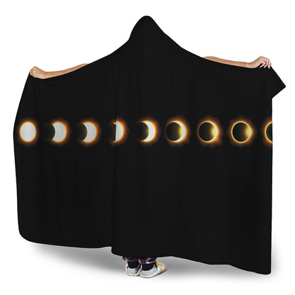 Eclipse Phases Print Hooded Blanket