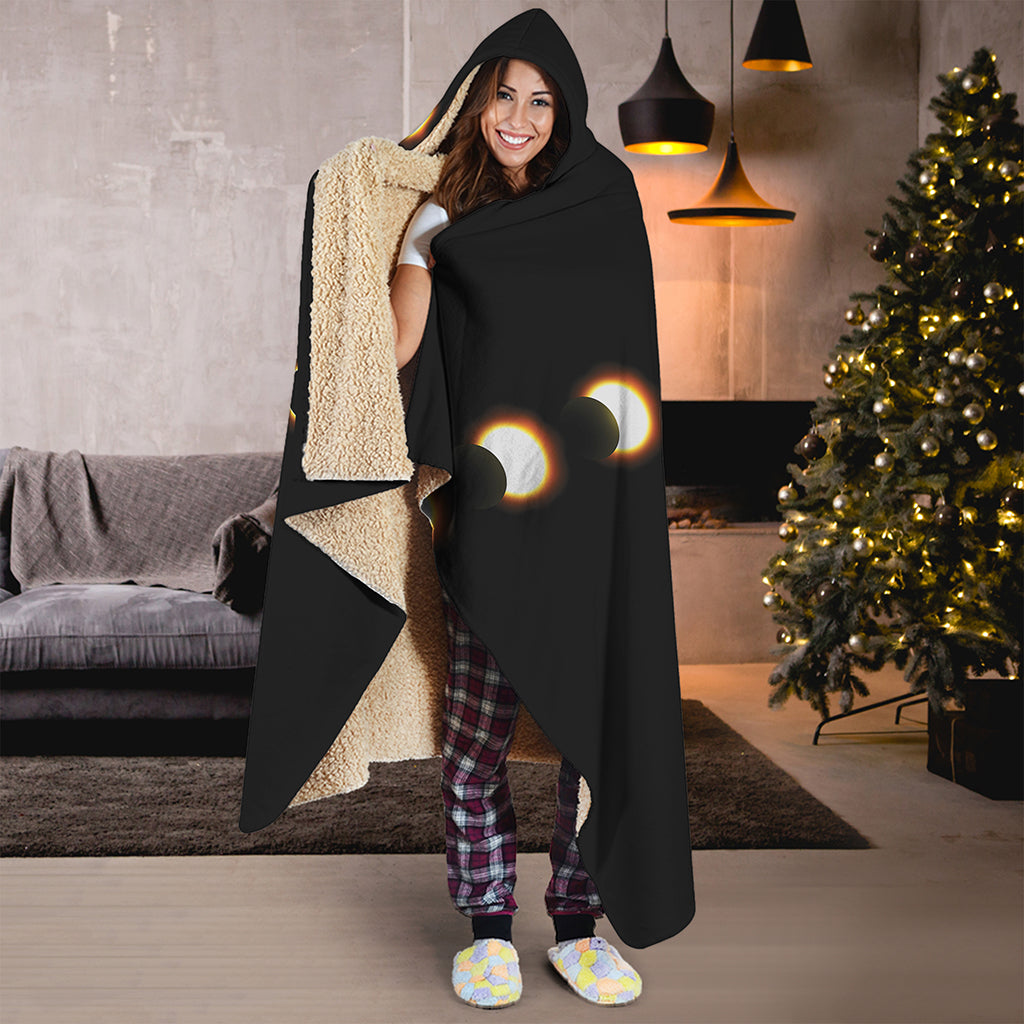 Eclipse Phases Print Hooded Blanket