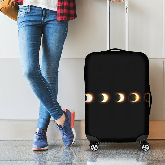 Eclipse Phases Print Luggage Cover