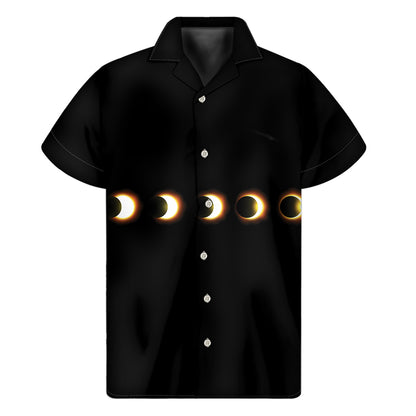 Eclipse Phases Print Men's Short Sleeve Shirt