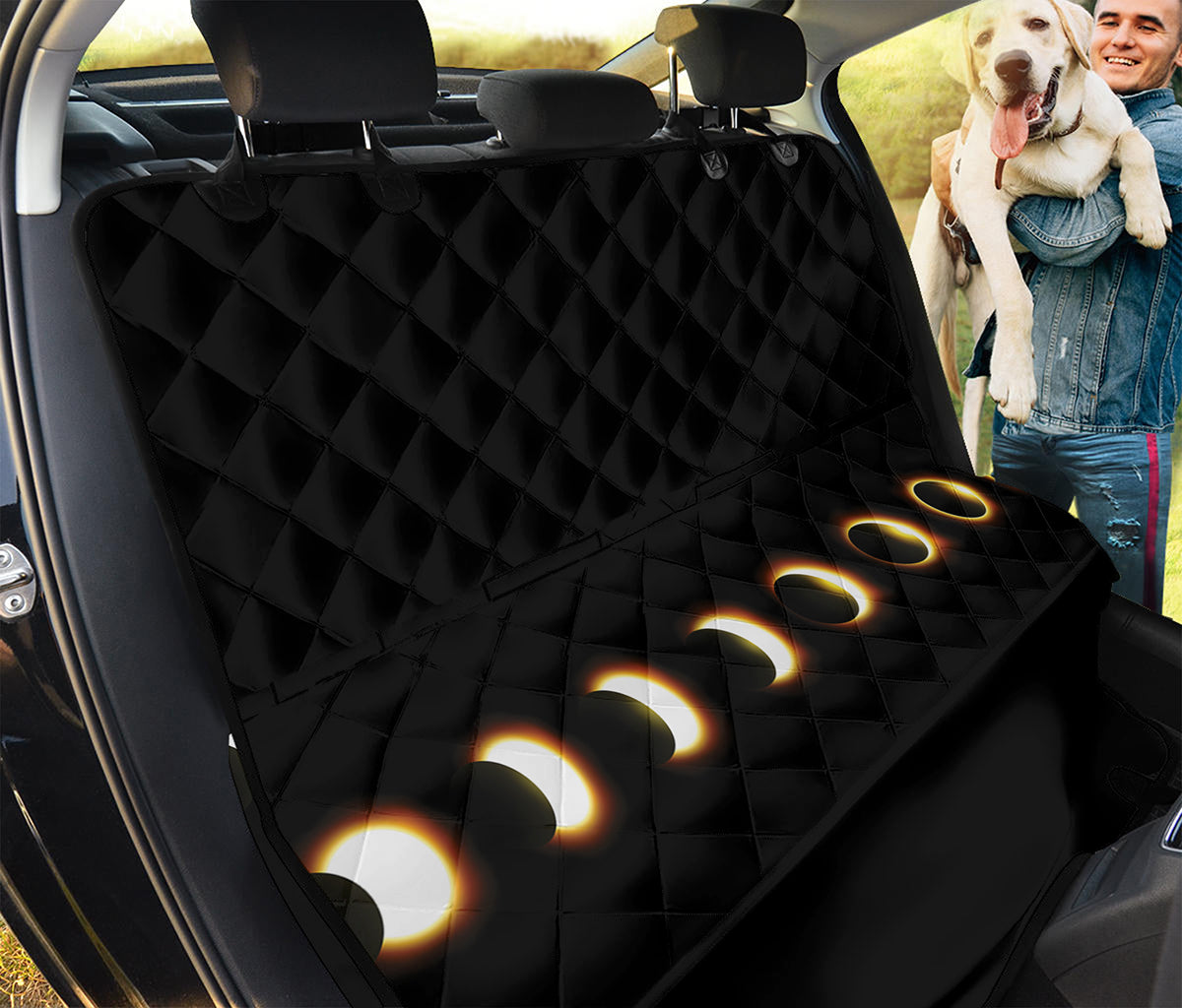 Eclipse Phases Print Pet Car Back Seat Cover